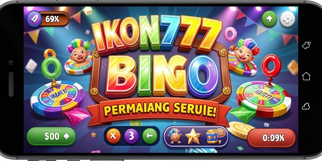 Tampilan gameplay menarik dan seru dari IKON777 di Bingo.