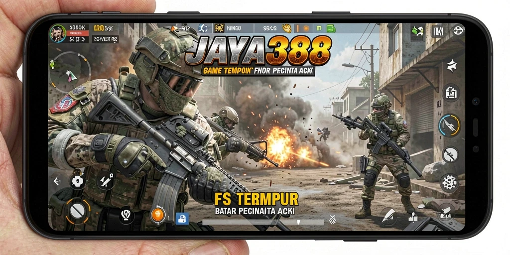 Tampilan gameplay JAYA388 yang penuh aksi dan ketegangan.