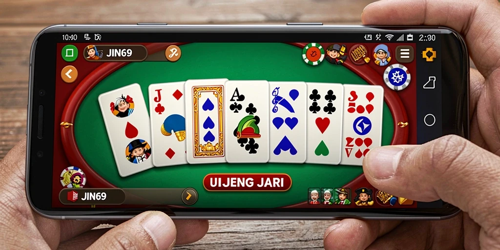 Tangkapan layar permainan JIN69 saat pemain sedang bertanding.